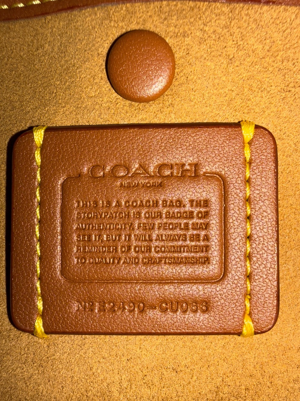 Coach Empire 26 in Chalk - Picture 7 of 14